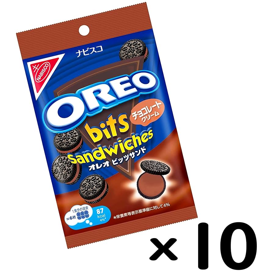 Amazon.co.jp: オレオ ビッツサンド チョコレート 65g×10袋